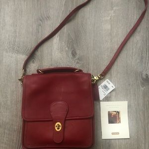 Rare Never Been Worn Vintage Coach Station Bag